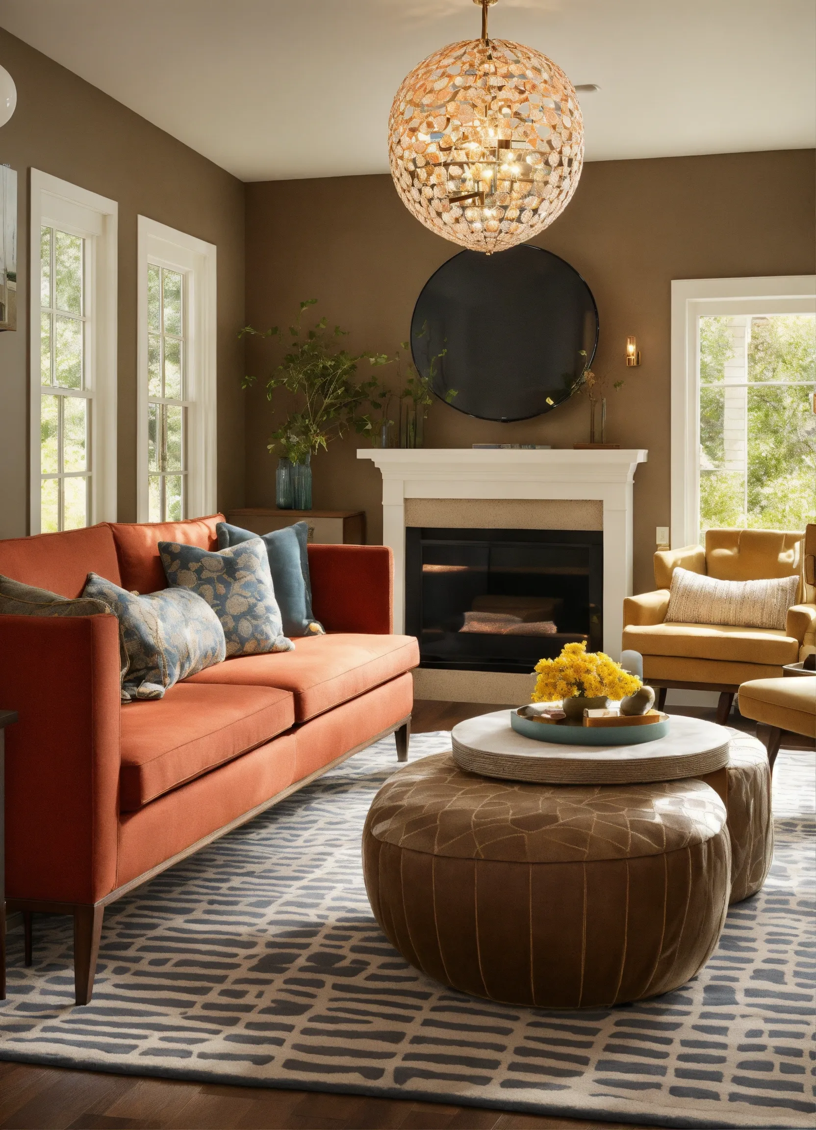 Water feature in interior